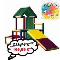 Moveandstic my first play house multi-colored  