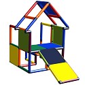 Moveandstic Noel - play ramp, house with toddlers slope, multi-colored