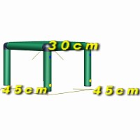 Move and Stic - Stool green 2