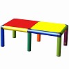 Move and Stic seating bench and step bench Nild multi color