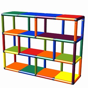 Moveandstic Biona - play toy shelf 