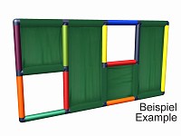 Moveandstic Stoffeinsatz 40x40 und 80x40 Beispiel