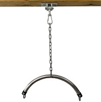 Swing axle Swing bracket Swing suspension made of stainless steel, including chain 1