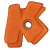 Climbing stone - letter K.