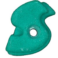 Climbing stone - letter S