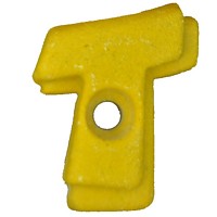 Climbing stone - letter T.
