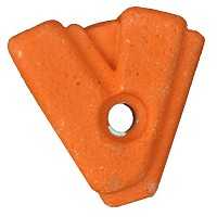 Climbing stone - letter V.