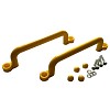 Plastic handles handles set of 2 - XXL 320mm - yellow
