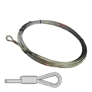 Cableway rope 19x7, 51m length accessory 