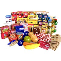 Pretend Play Grocery Store Accessories 95 pcs