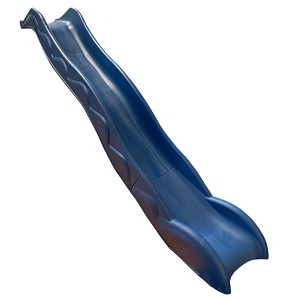 Attachable slide Wave slide 2.63 m blue