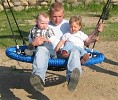 Nest swing swallow's nest chair swing  Ø 100 cm