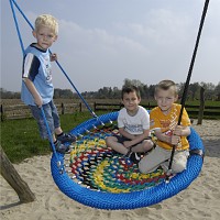 Nest swing chicken nest 120 cm small meshes Nest swing chicken nest 120 cm small meshes