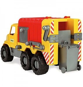 Wader 46cm toy truck garbage truck toy car sand truck garbage truck truck