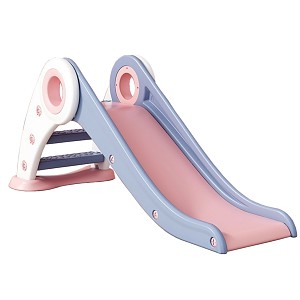 Toddler slide - pink purple offwhite