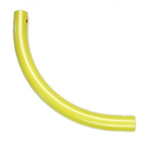 Moveandstic curved tube, yellow