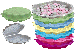 Sand and water shells